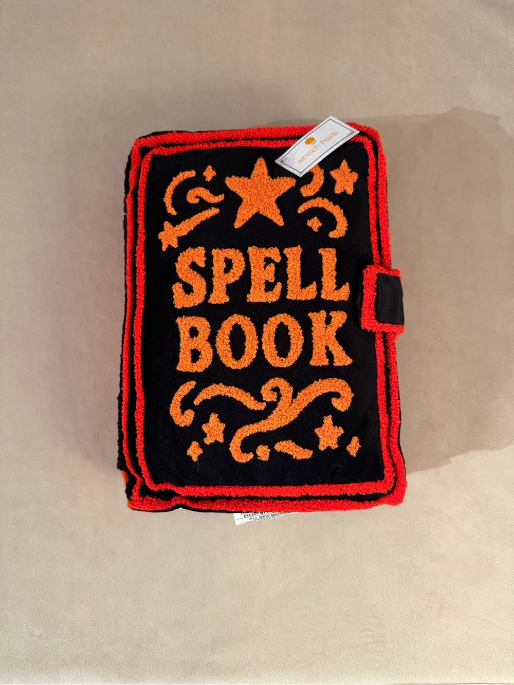 Target Bullseye Playground Spell Book Decorative Halloween Throw Pillow NWT